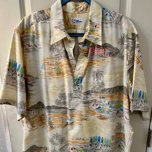Reyn Spooner Pullover Aloha Shirt